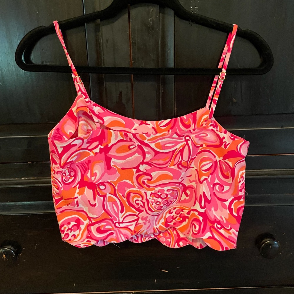 Scalloped Lilly Pulitzer two piece set